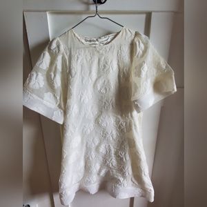 Lulu's Jaquard Cream dress